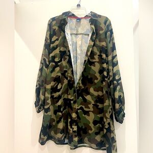Camouflage Shift Dress